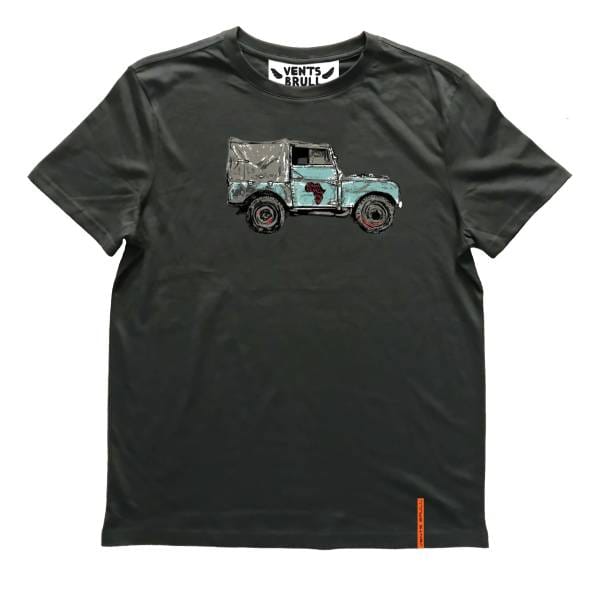 PASTEL LANDY - CHARCOAL T-SHIRT