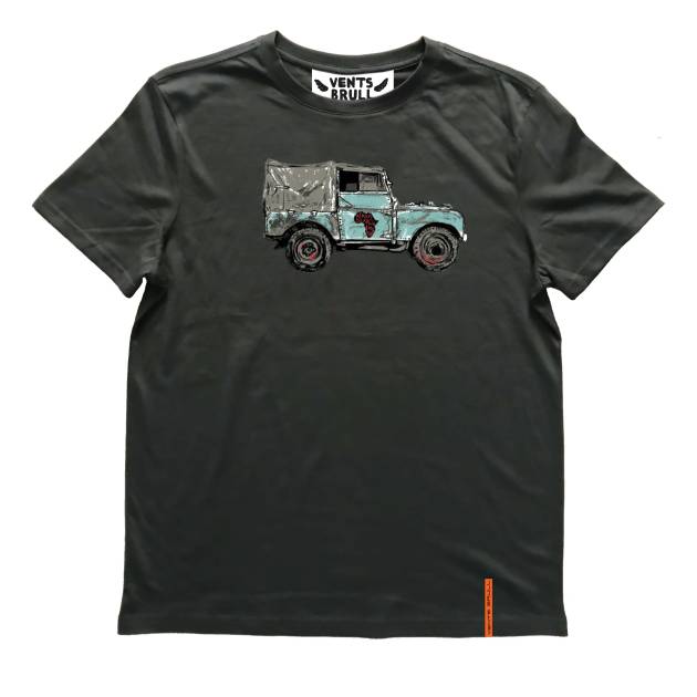 PASTEL LANDY - CHARCOAL T-SHIRT