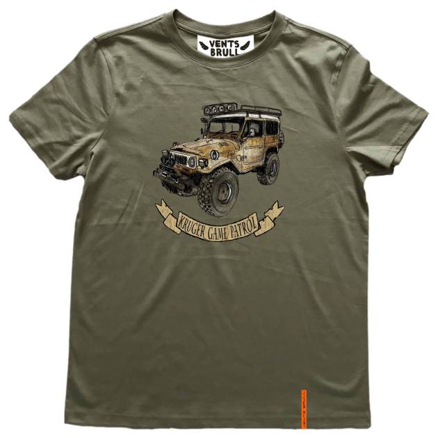 KRUGER GAME PATROL - OLIVE T-SHIRT