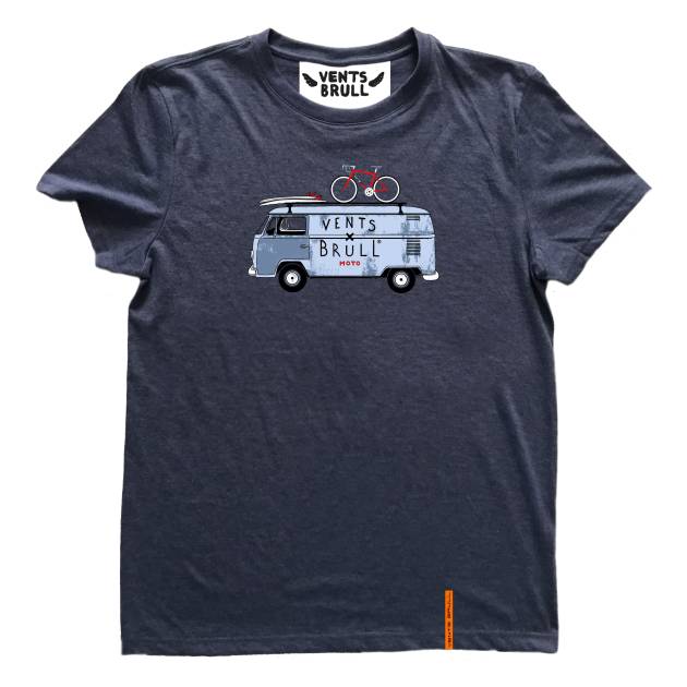 ALL I NEED - INDIGO MELANGE T-SHIRT